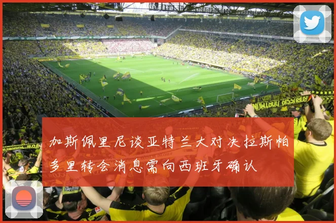 加斯佩里尼谈亚特兰大对决拉斯帕多里转会消息需向西班牙确认